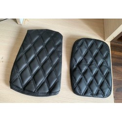 Khajanchi Diamond-Cut Black Seat Cover Classic