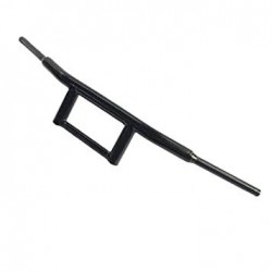 Handlebar Pipe/Rod Black H-Type for Royal Enfield 