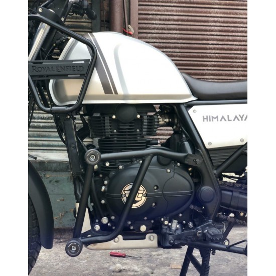 Himalayan Double Slider Crash Gaurd Powder-Coated Black