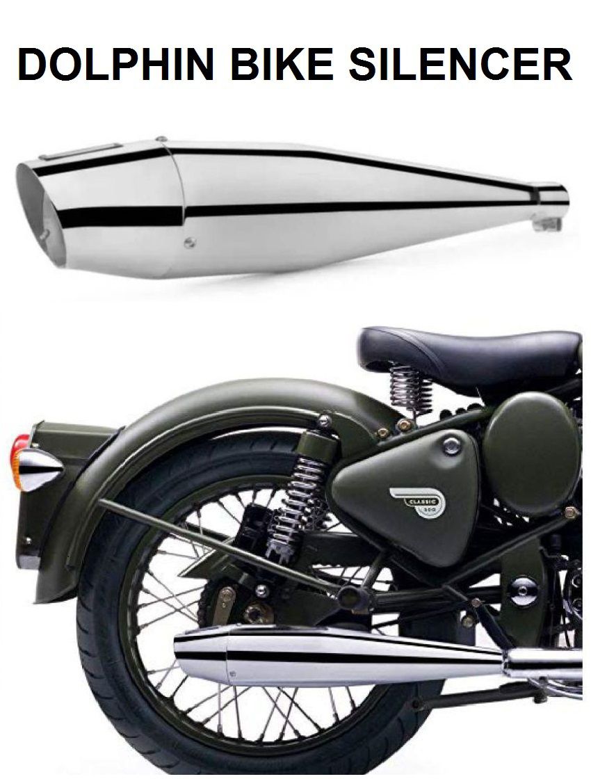 Dolphin exhaust for royal enfield hotsell