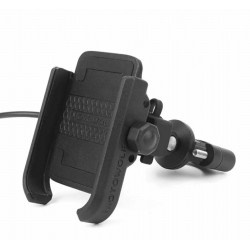 Mobile Holder With Charging Point Metal Body Universal