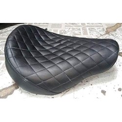 Khajanchi Flat Low Rider Diamond Seat for Classic and Standard Royal Enfield