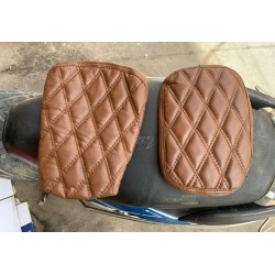 Khajanchi Diamond-Cut Tan Seat Cover Classic