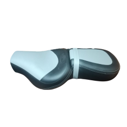 Big Boss Deep Seat Set Grey/blk For Royal Enfield