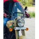 Front Windshield White With extra Support For Royal Enfield