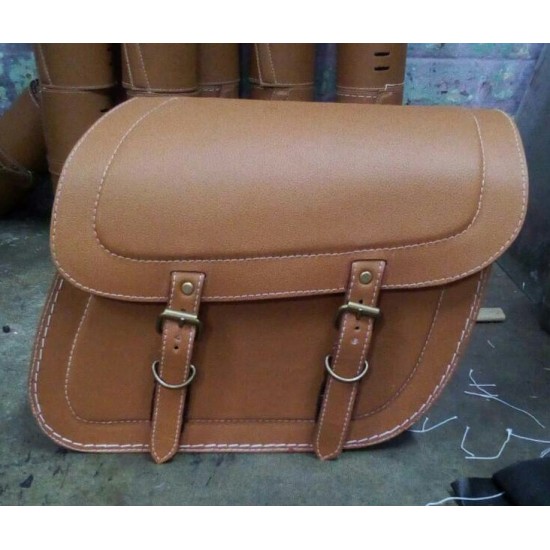 Harley Style Bag Spl.Waterproof Royal Enfield Tan Colour